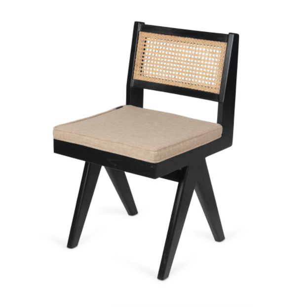 Dining Chair - Charcoal Black