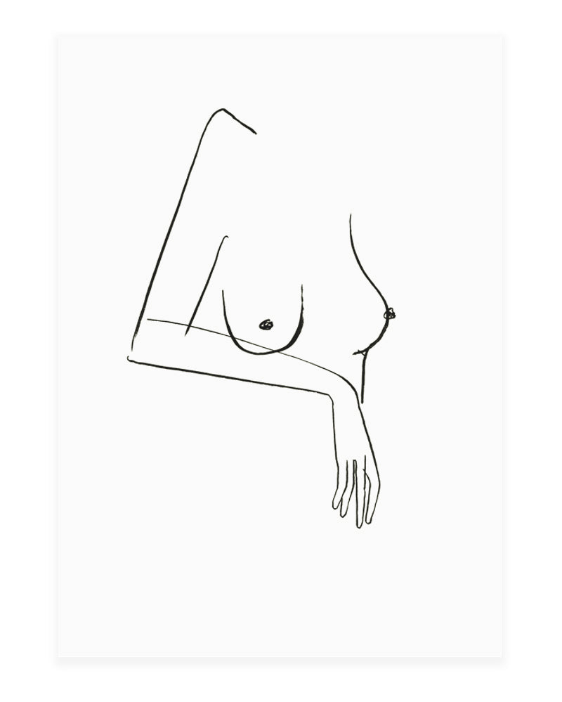 Line art // 'Confident'