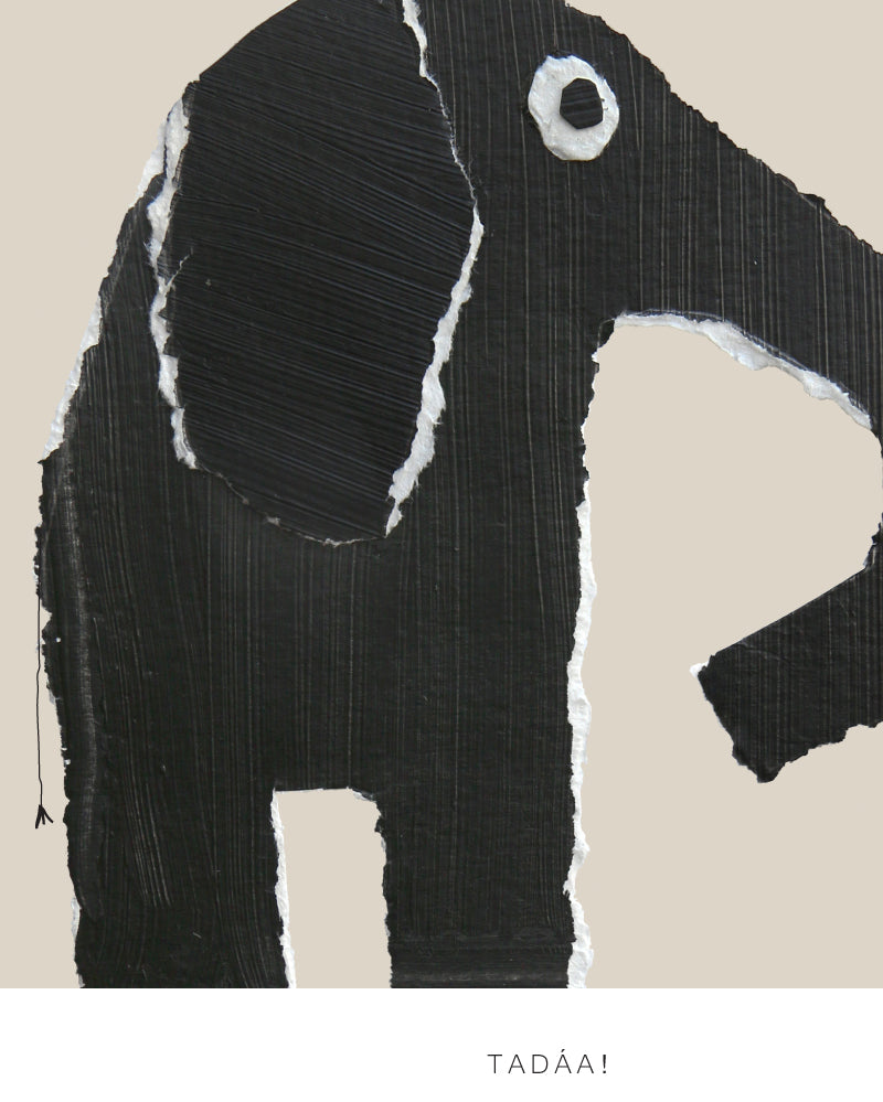 Art print - l'éléphant