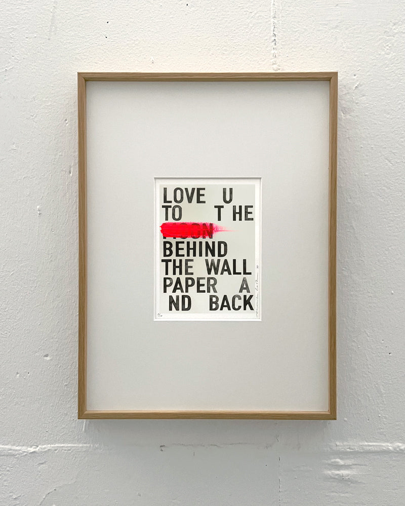 Special - Love you behind the wallpaper 'coral'