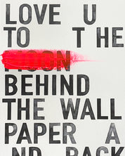 Special - Love you behind the wallpaper 'coral'