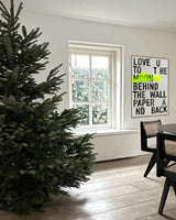 Fine-Art Canvas - Wallpaper, fluor
