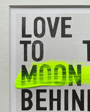 Special - Love you behind the wallpaper 'yellow'