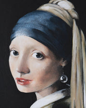 Art Line // Dipped turban girl